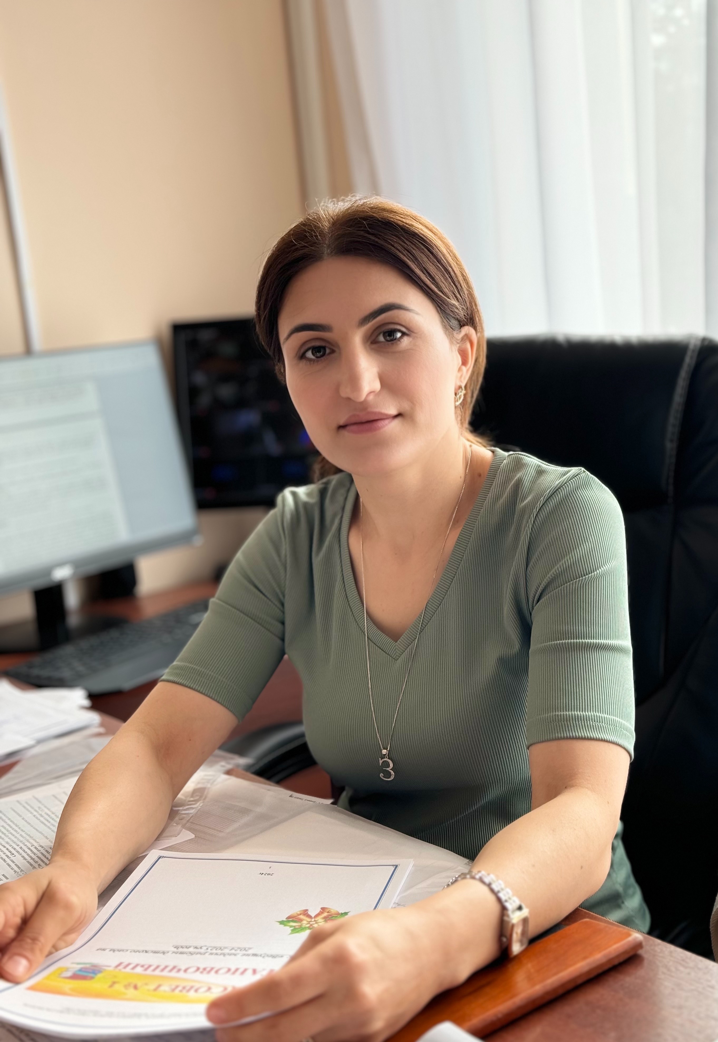 Заместитель заведующего Исрафилова Заира Маллахмедовна.